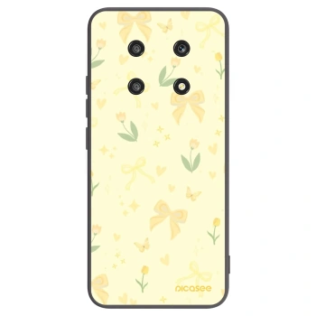 Picasee husă neagră din silicon pentru Honor Magic4 Lite 5G - Honey Blossom