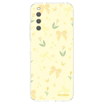 Picasee husă transparentă din silicon pentru Sony Xperia 10 IV 5G - Honey Blossom