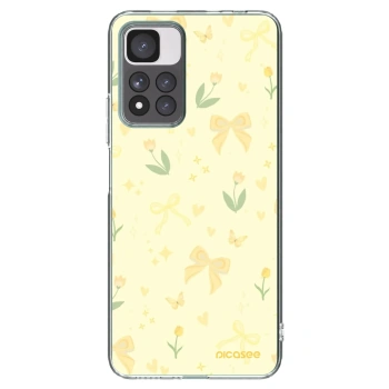 Picasee husă transparentă din silicon pentru Xiaomi Redmi Note 11 Pro+ 5G - Honey Blossom