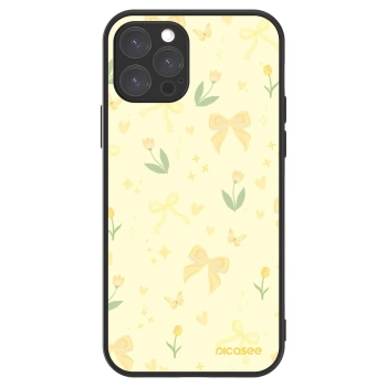 Picasee ULTIMATE CASE MagSafe pentru Apple iPhone 12 Pro - Honey Blossom