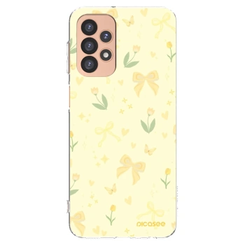 Picasee husă transparentă din silicon pentru Samsung Galaxy A23 A236B 5G - Honey Blossom