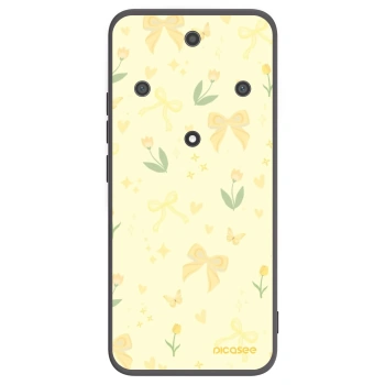 Picasee husă neagră din silicon pentru Honor Magic5 Lite 5G - Honey Blossom
