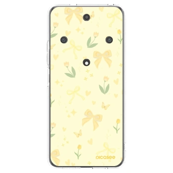 Picasee husă transparentă din silicon pentru Honor Magic5 Lite 5G - Honey Blossom