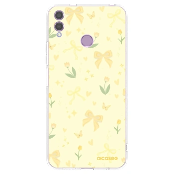 Picasee husă transparentă din silicon pentru Honor 8X - Honey Blossom