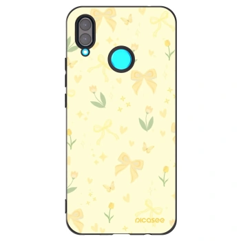 Picasee husă neagră din silicon pentru Huawei Nova 3 - Honey Blossom