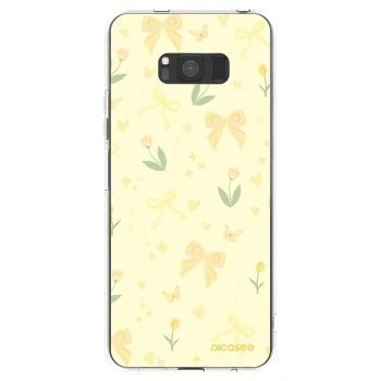 Picasee husă transparentă din silicon pentru Samsung Galaxy S8 G950F - Honey Blossom