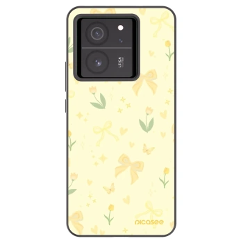 Picasee husă neagră din silicon pentru Xiaomi 13T - Honey Blossom