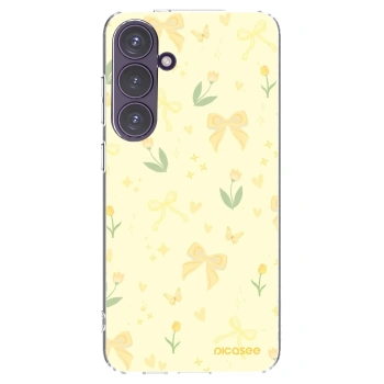 Picasee husă transparentă din silicon pentru Samsung Galaxy S24+ S926B 5G - Honey Blossom