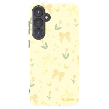 Picasee husă transparentă din silicon pentru Samsung Galaxy S23 FE S711B - Honey Blossom