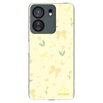 Picasee husă transparentă din silicon pentru Xiaomi Redmi 13C 4G - Honey Blossom