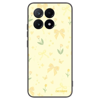 Picasee husă neagră din silicon pentru Xiaomi Poco X6 Pro - Honey Blossom