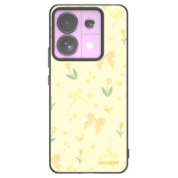 Picasee husă neagră din silicon pentru Xiaomi Redmi Note 13 Pro 5G - Honey Blossom