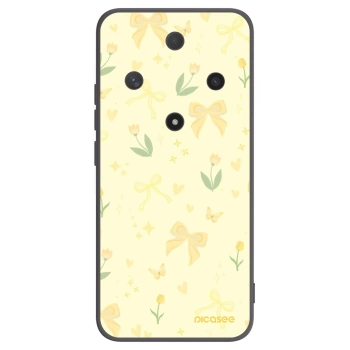 Picasee husă neagră din silicon pentru Honor Magic6 Lite 5G - Honey Blossom
