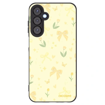 Picasee husă neagră din silicon pentru Samsung Galaxy A25 A256B 5G - Honey Blossom