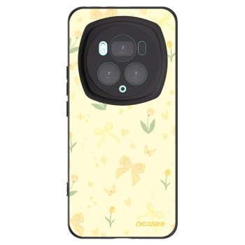 Picasee husă neagră din silicon pentru Honor Magic6 Pro - Honey Blossom