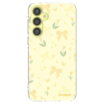 Picasee husă transparentă din silicon pentru Samsung Galaxy A35 5G A356B - Honey Blossom