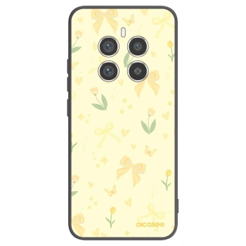 Picasee husă neagră din silicon pentru Realme 12 Pro 5G - Honey Blossom