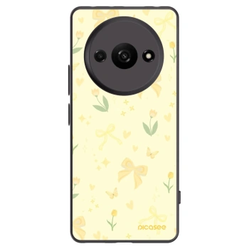 Picasee husă neagră din silicon pentru Xiaomi Redmi A3 - Honey Blossom