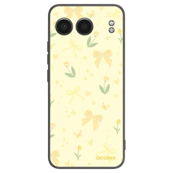 Picasee husă neagră din silicon pentru OnePlus Nord 4 - Honey Blossom