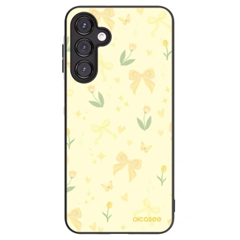 Picasee husă neagră din silicon pentru Samsung Galaxy A16 5G - Honey Blossom