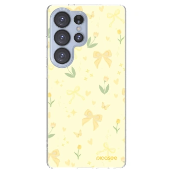 Picasee husă transparentă din silicon pentru Samsung Galaxy S25 Ultra 5G - Honey Blossom