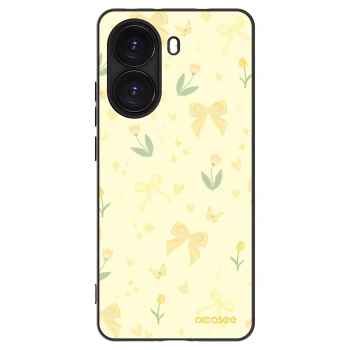 Picasee husă neagră din silicon pentru Xiaomi Poco X7 Pro 5G - Honey Blossom