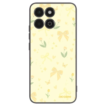 Picasee husă neagră din silicon pentru Honor 200 Smart 5G - Honey Blossom