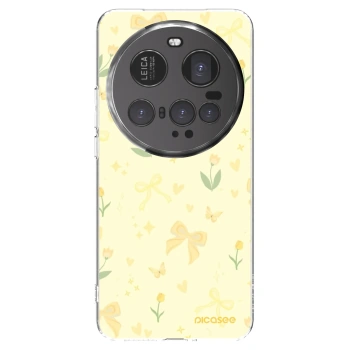 Picasee husă transparentă din silicon pentru Xiaomi 15 Ultra - Honey Blossom