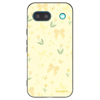 Picasee husă neagră din silicon pentru Google Pixel 8 - Honey Blossom