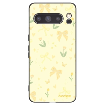 Picasee husă neagră din silicon pentru Google Pixel 8 Pro - Honey Blossom
