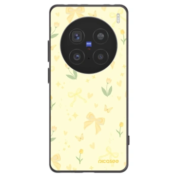 Picasee husă neagră din silicon pentru Vivo X200 Pro - Honey Blossom