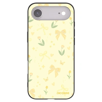 Picasee husă neagră din silicon pentru Apple iPhone Air - Honey Blossom