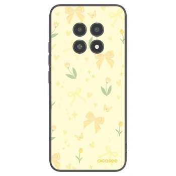 Picasee husă neagră din silicon pentru Realme 12X - Honey Blossom