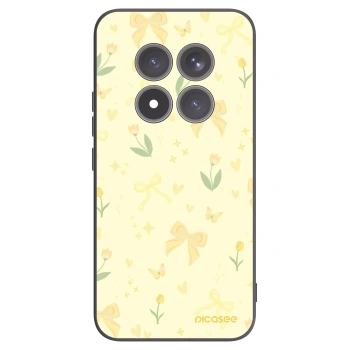 Picasee husă neagră din silicon pentru Xiaomi Redmi Note 15 Pro+ - Honey Blossom