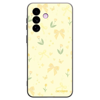 Picasee husă neagră din silicon pentru Samsung Galaxy A57 5G - Honey Blossom