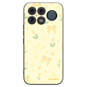 Picasee husă neagră din silicon pentru Xiaomi Poco F8 Ultra - Honey Blossom