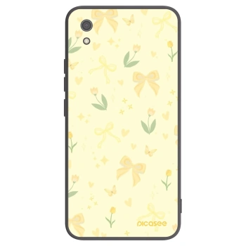 Picasee husă neagră din silicon pentru Xiaomi Redmi 7A - Honey Blossom