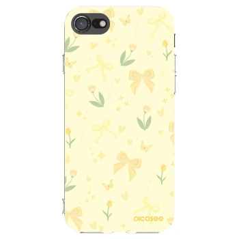 Picasee husă transparentă din silicon pentru Apple iPhone 8 - Honey Blossom