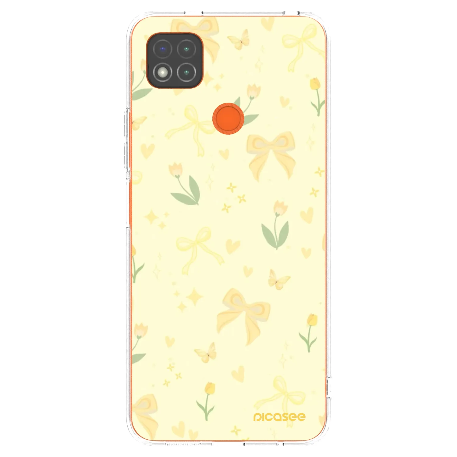 Picasee husă transparentă din silicon pentru Xiaomi Redmi 9C - Honey Blossom