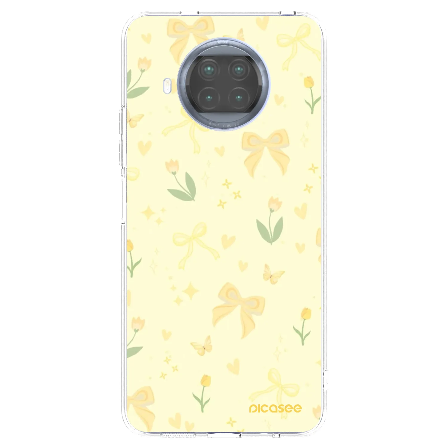 Picasee husă transparentă din silicon pentru Xiaomi Mi 10T Lite - Honey Blossom