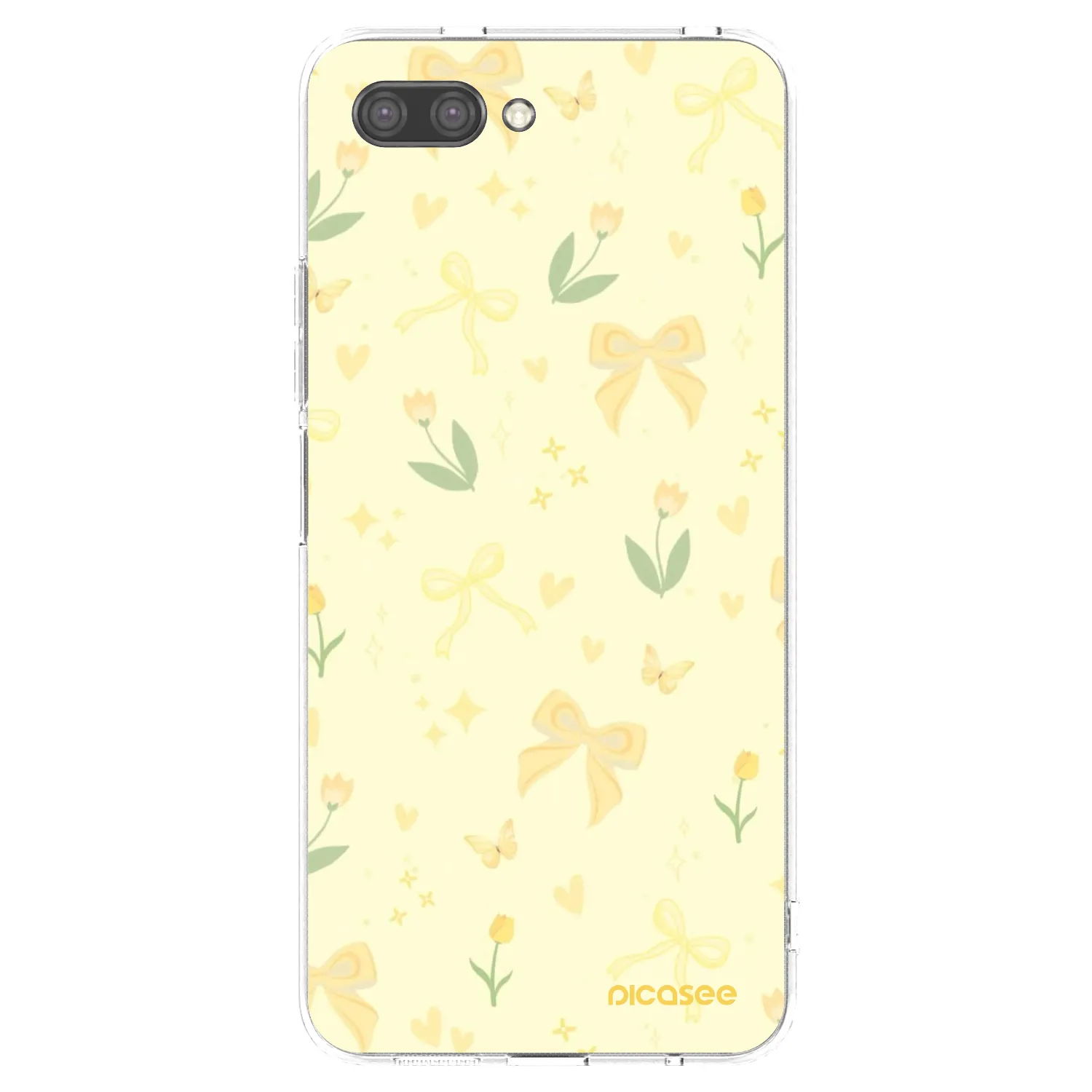 Picasee husă transparentă din silicon pentru Honor 10 - Honey Blossom