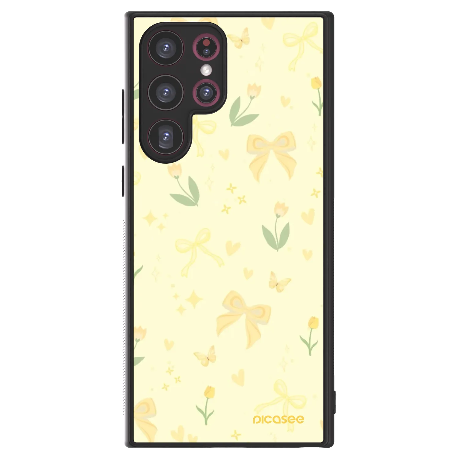 Picasee ULTIMATE CASE pentru Samsung Galaxy S22 Ultra 5G - Honey Blossom