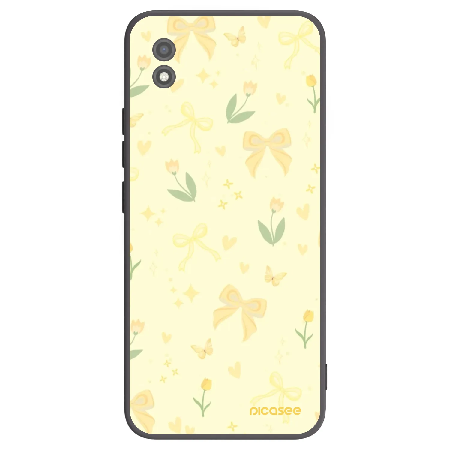 Picasee husă neagră din silicon pentru Realme C11 (2021) - Honey Blossom