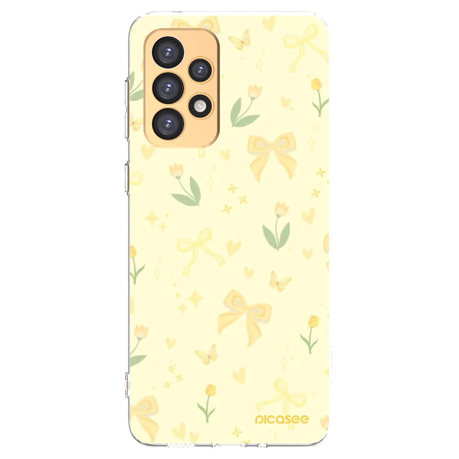 Picasee husă transparentă din silicon pentru Samsung Galaxy A33 5G A336 - Honey Blossom