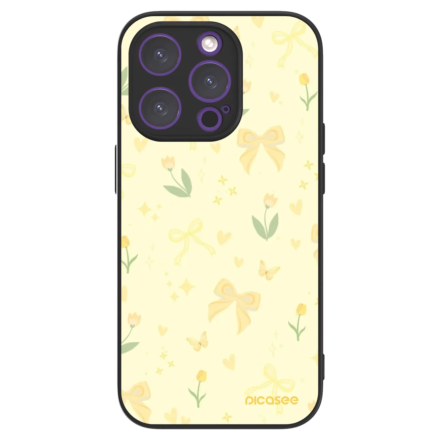 Picasee ULTIMATE CASE pentru Apple iPhone 14 Pro - Honey Blossom