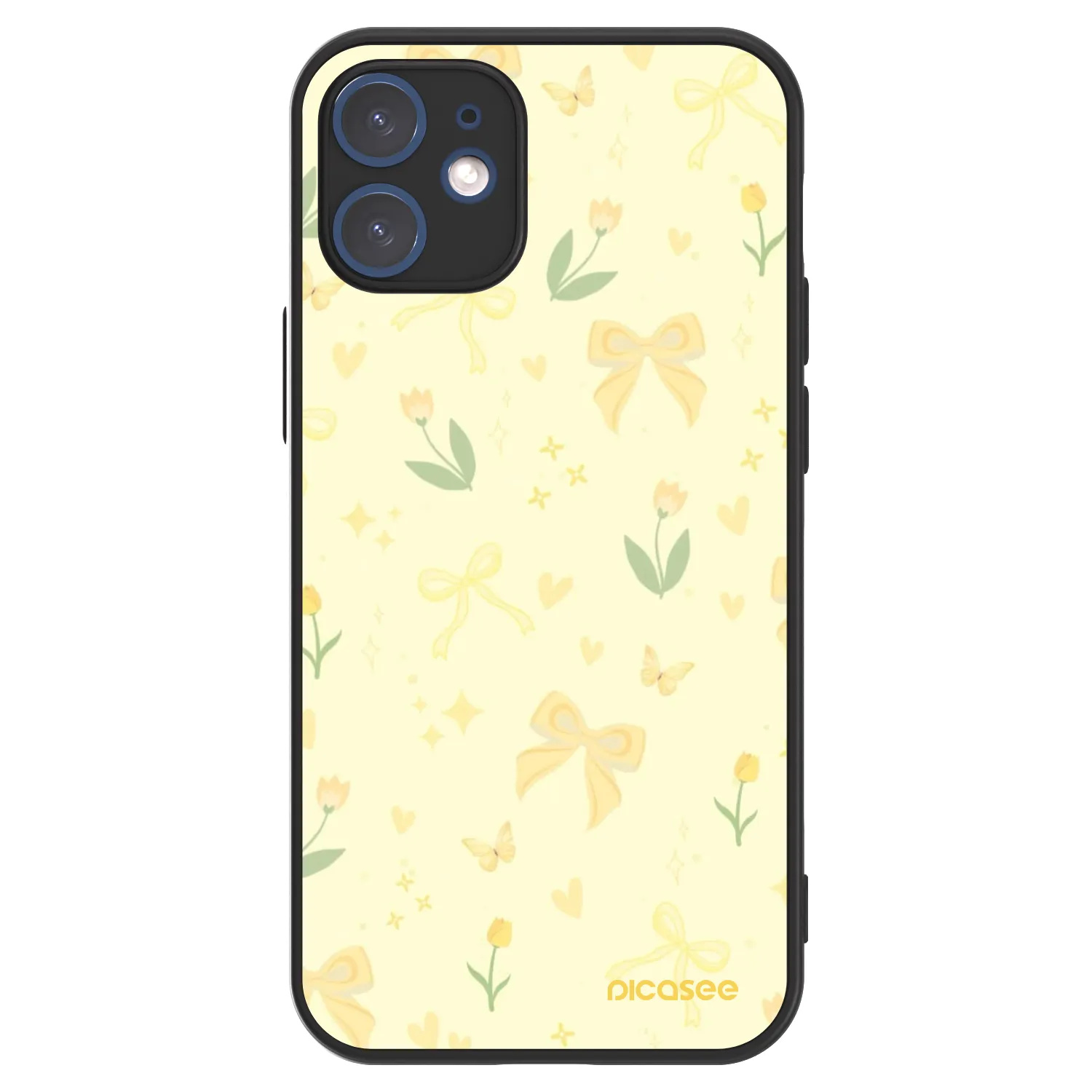 Picasee ULTIMATE CASE MagSafe pentru Apple iPhone 12 mini - Honey Blossom