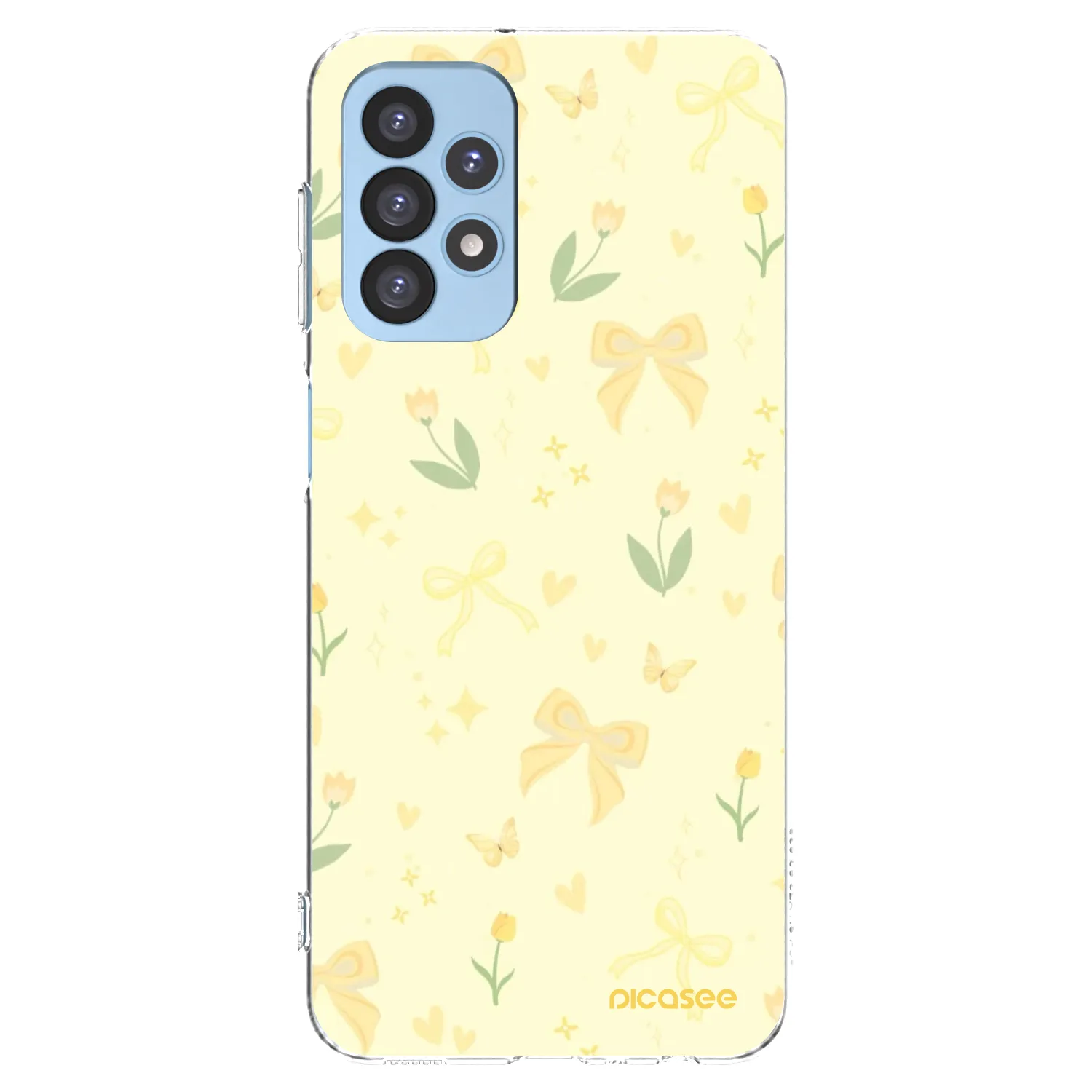 Picasee husă transparentă din silicon pentru Samsung Galaxy A23 A235F 4G - Honey Blossom