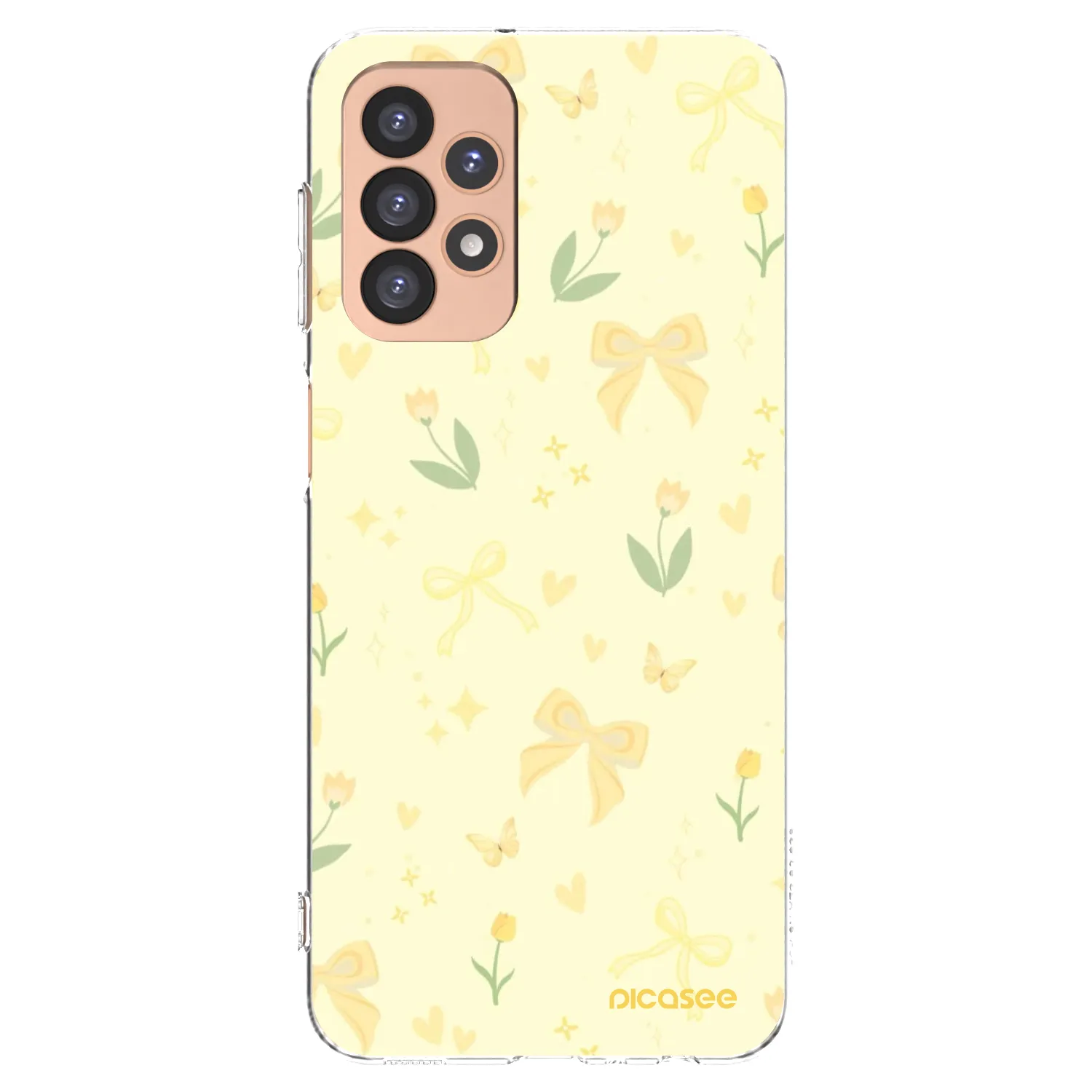 Picasee husă transparentă din silicon pentru Samsung Galaxy A23 A236B 5G - Honey Blossom