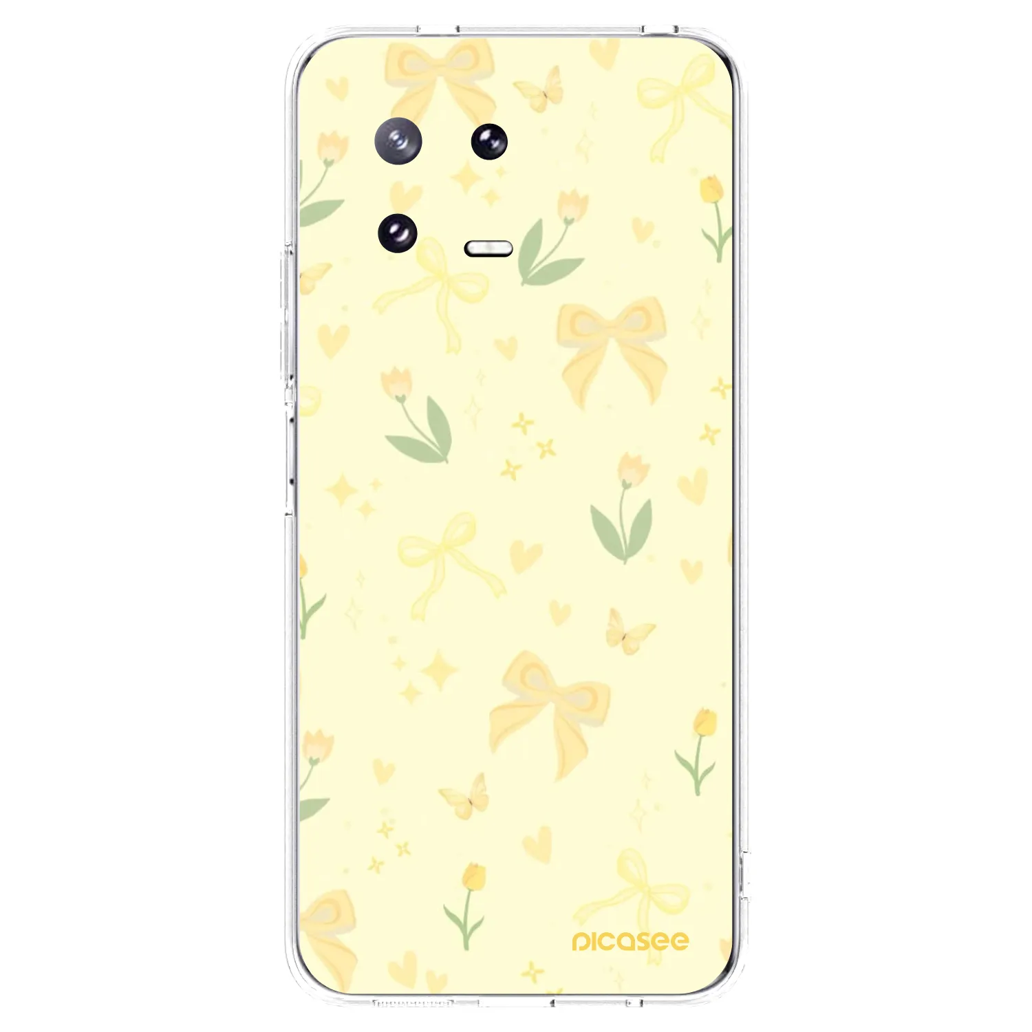 Picasee husă transparentă din silicon pentru Xiaomi 13 Pro - Honey Blossom