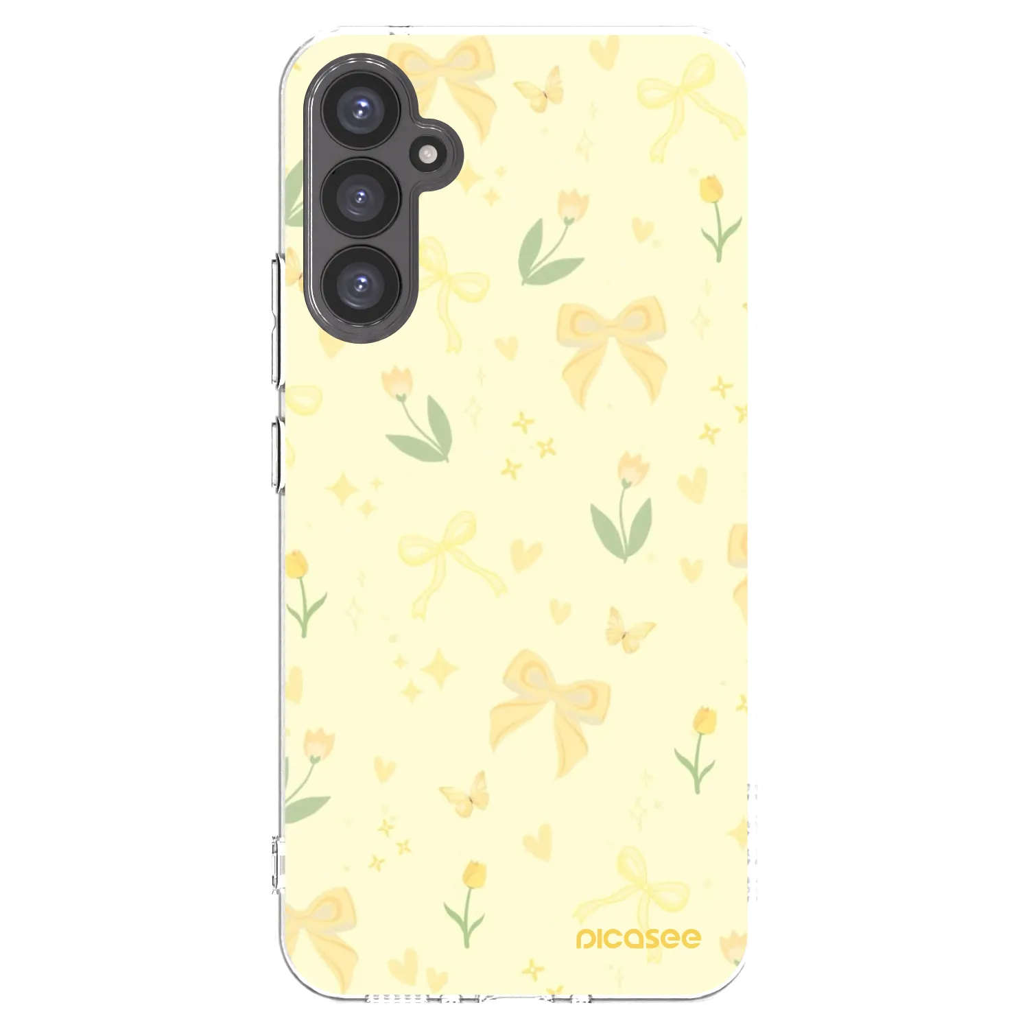 Picasee husă transparentă din silicon pentru Samsung Galaxy A34 5G A346B - Honey Blossom